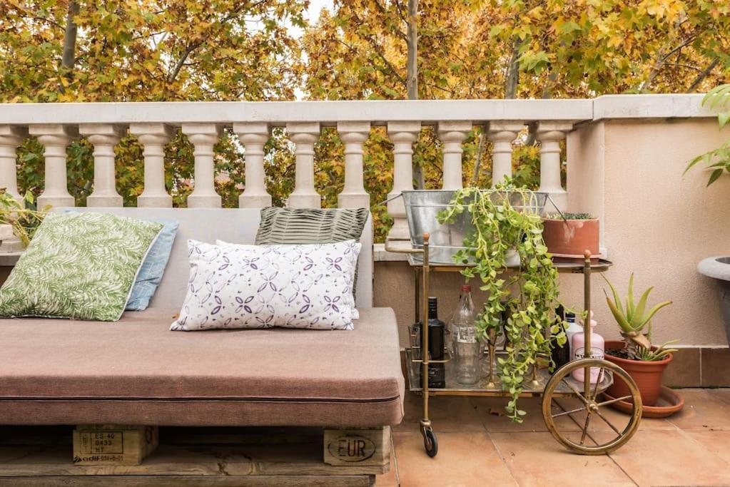 אלקאלה דה הנארס Atico Con Terraza Y Chimenea Junto A Universidad מראה חיצוני תמונה