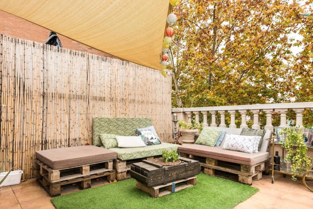 אלקאלה דה הנארס Atico Con Terraza Y Chimenea Junto A Universidad מראה חיצוני תמונה